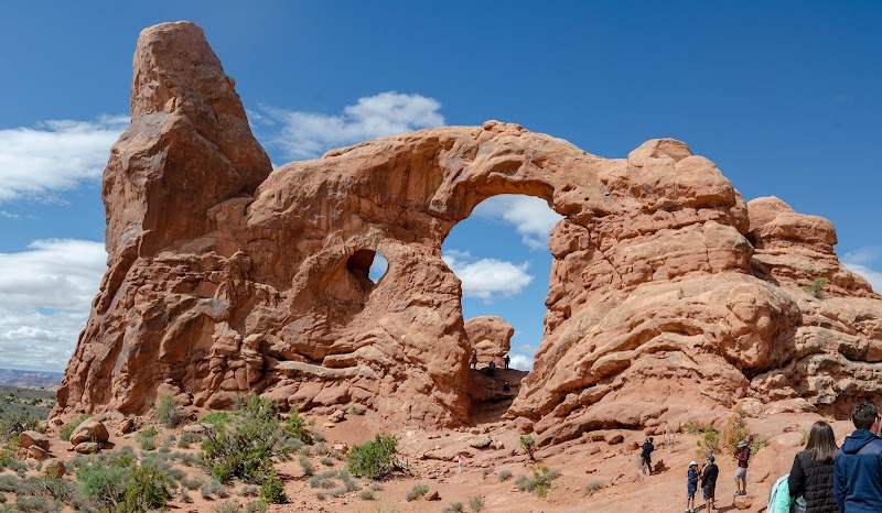 Turret Arch through North Window